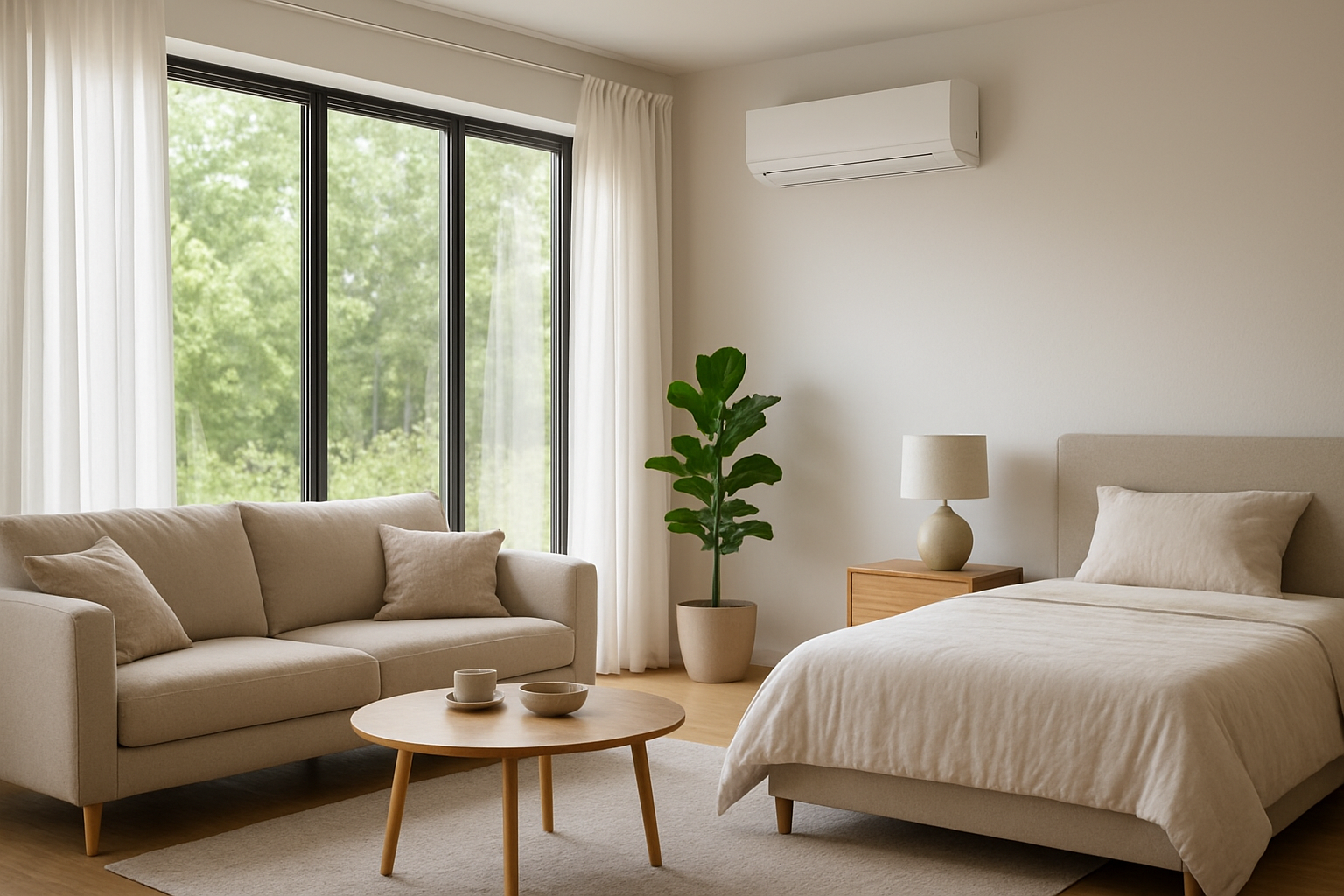Why is my ac struggling to cool rooms with large windows? How to fix it