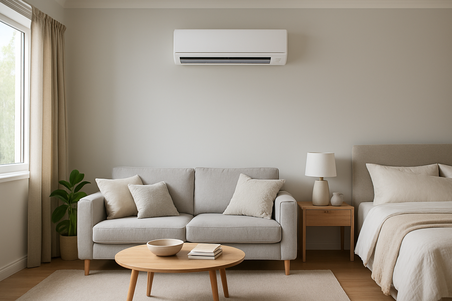 Why is my ac starting quiet then becoming noisy? How to fix it