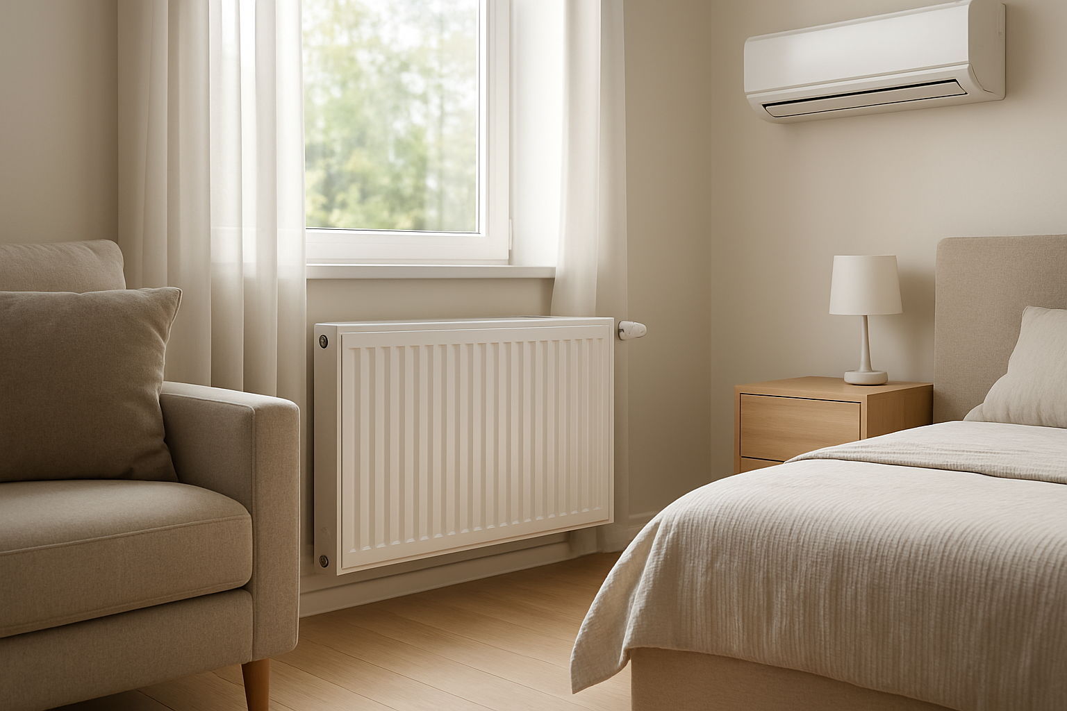 Why is my radiator heating slowly after long off periods? How to fix it