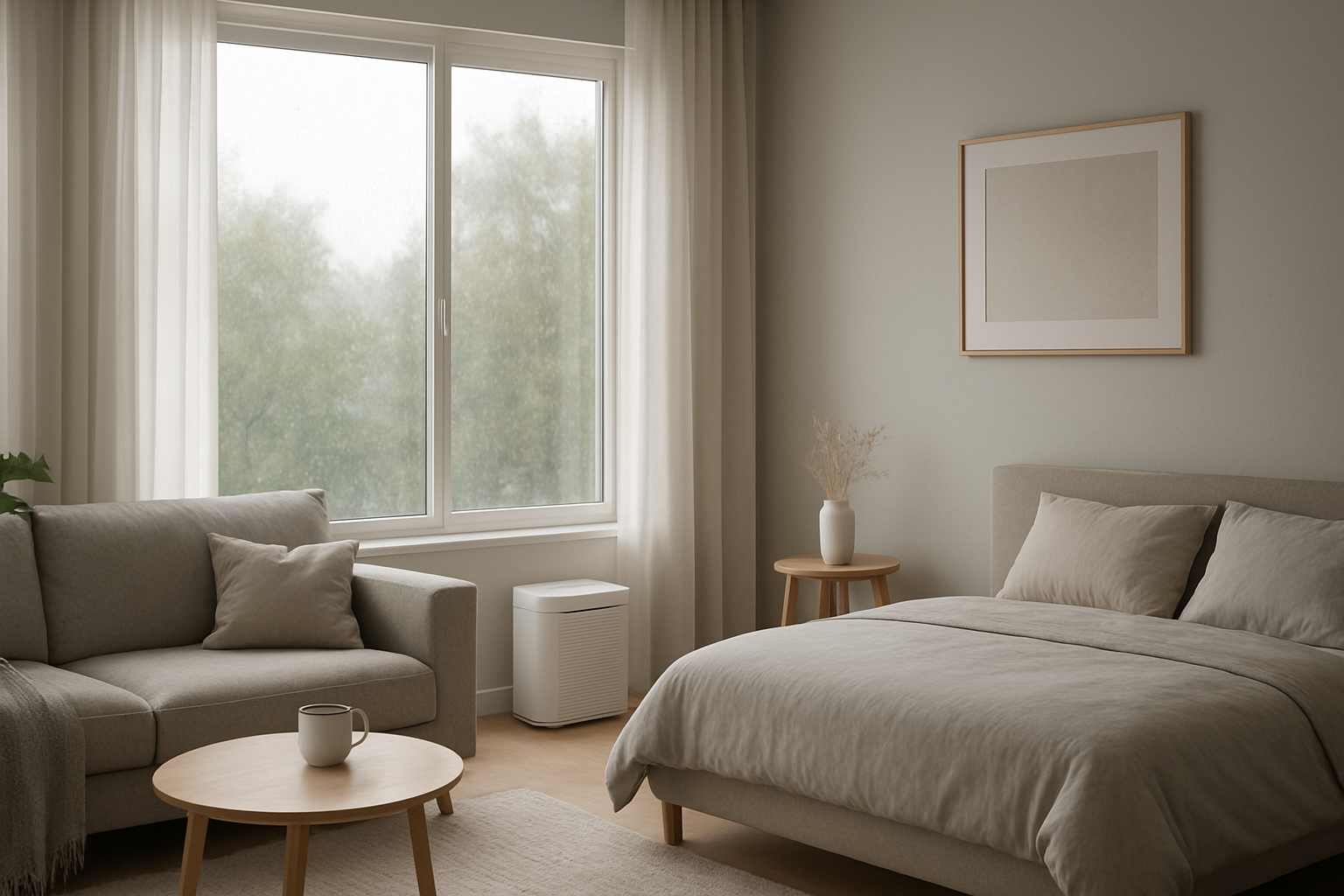 Why is my indoor air feeling stale after rainy weather? Common causes and fixes