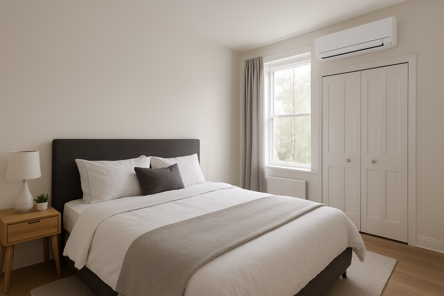 Why is my bedroom cooler near the closet than the window? How to fix it
