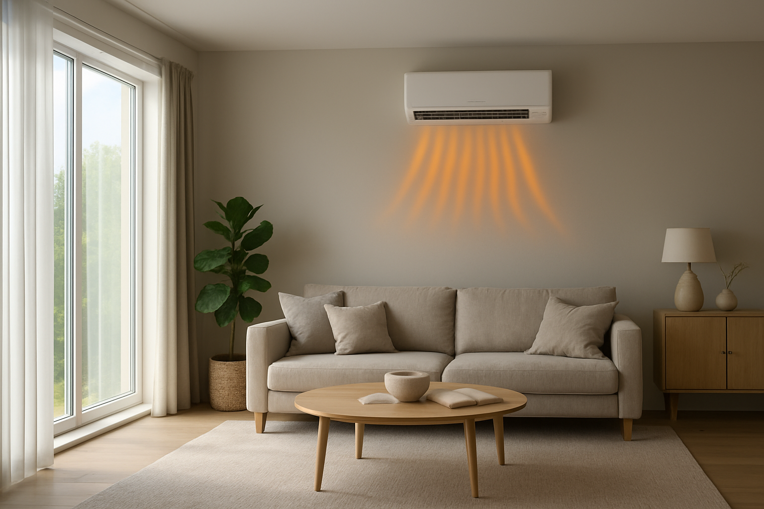 Why is my ac struggling to maintain temperature in large rooms? How to fix it