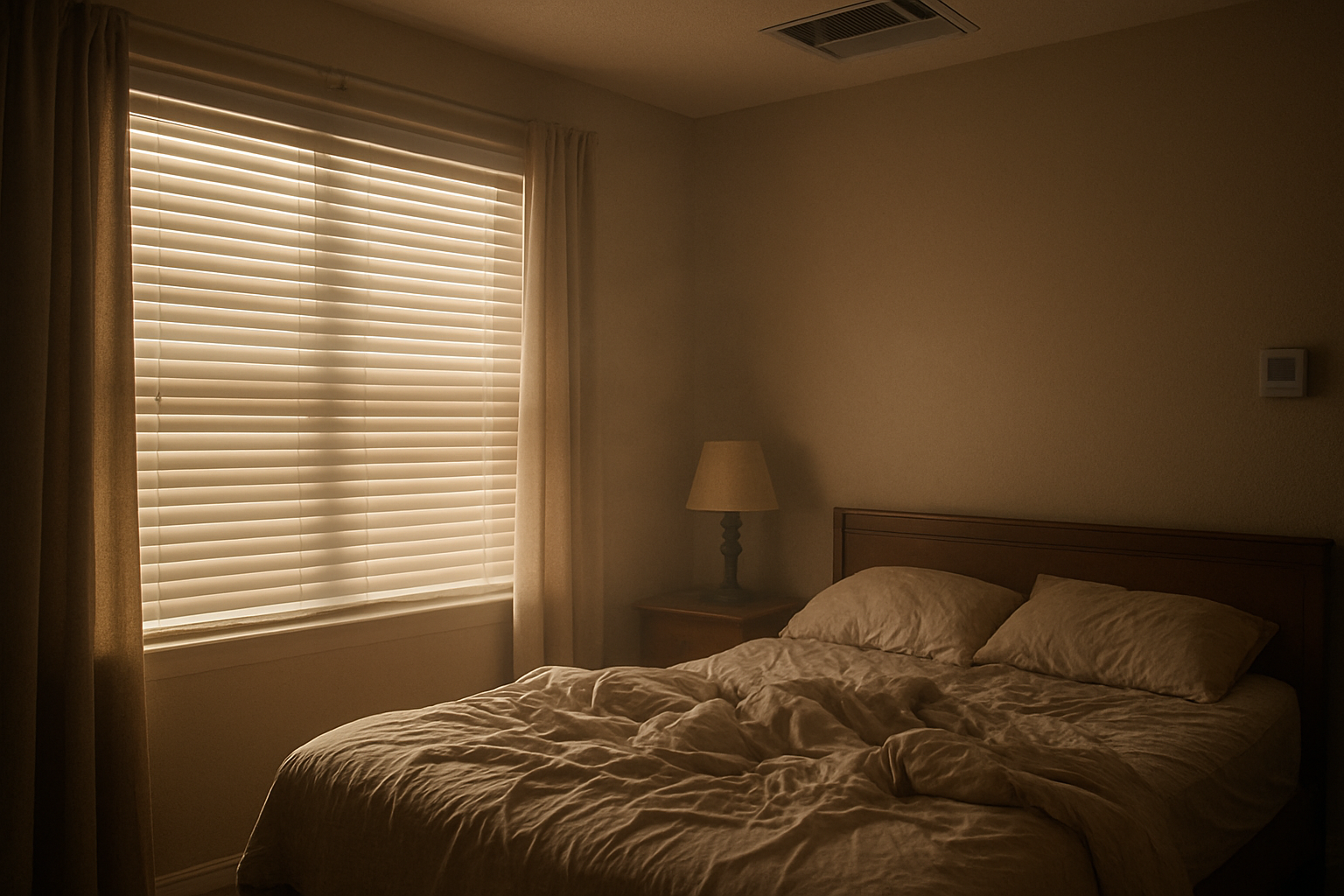 Stuffy upstairs bedroom with vent airflow but little noticeable cooling